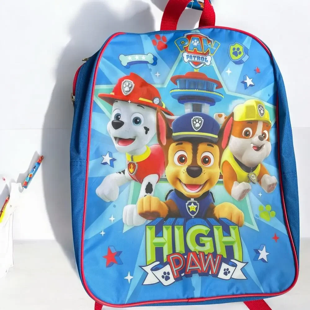 NWT Paw Patrol High Paw Marshall Chase Rubble School Backpack 15